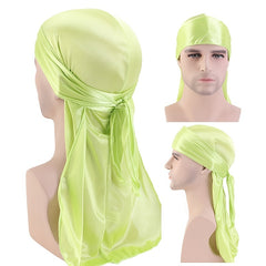 Explosive Style Silk Turban Hat For Men And Women
