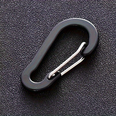 5pcs Aluminum Carabiner Clips Camping Fishing Mountaineering