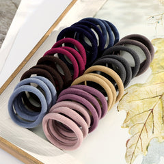 50pcs Elastic Hair Tied Rope Hair Band for Women Men Boys Girls