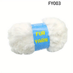 Soft Yarn Faux Mink Fur Yarn For DIY Knitting And Crocheting