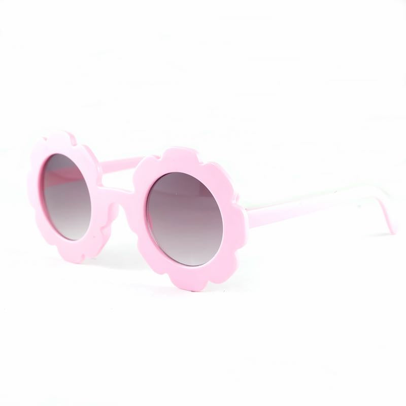 Flower Round Polarized Sunglasses for Kids - Girls & Boys