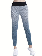 High Waist Gradient Fitness Leggings