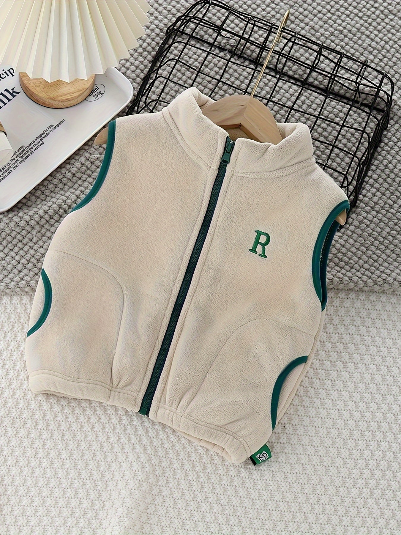 Girls Warm Sleeveless Jacket Vest For Spring Fall Winter