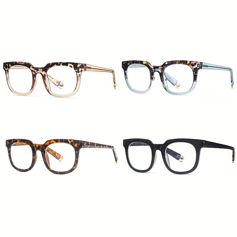 Men's Large Frame Anti Light Glasses Durable Casual Glasses