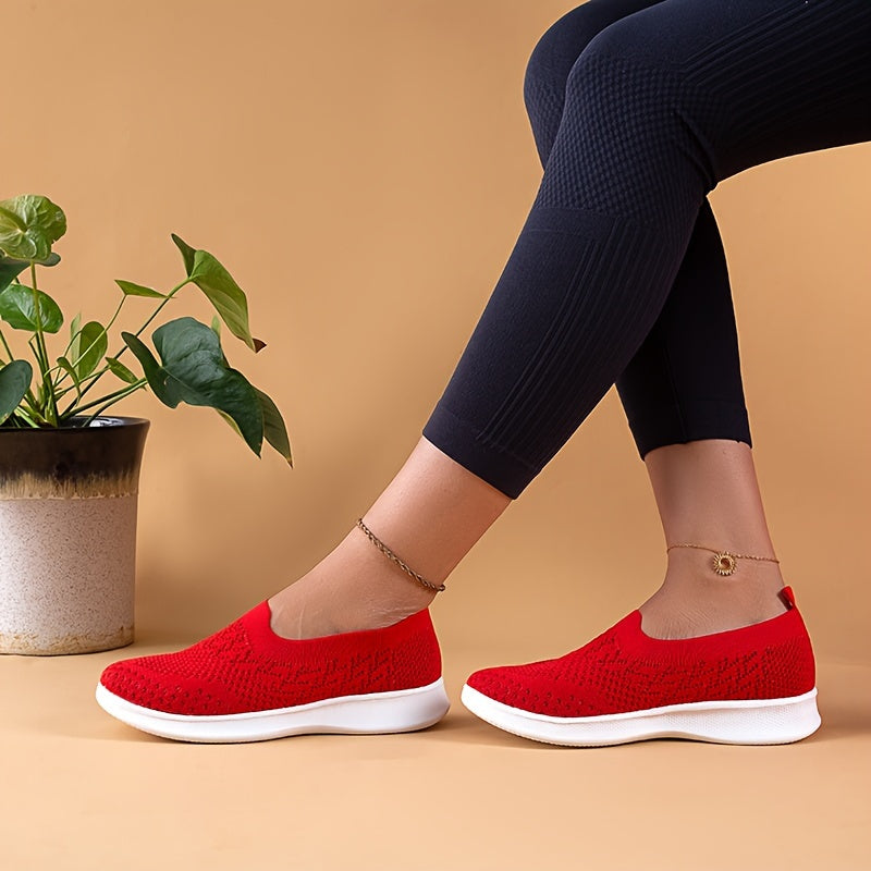 Women's Mesh Slip On Sneakers Ultra Light Non slip Shoes