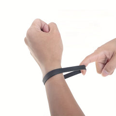9-pc Durable Silicone Bracelet for Sports Fans - Stylish, Comfortable Wristband
