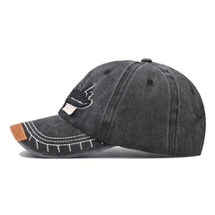 Unisex Cotton Sunshade Adjustable Baseball Cap For Outdoor Sport
