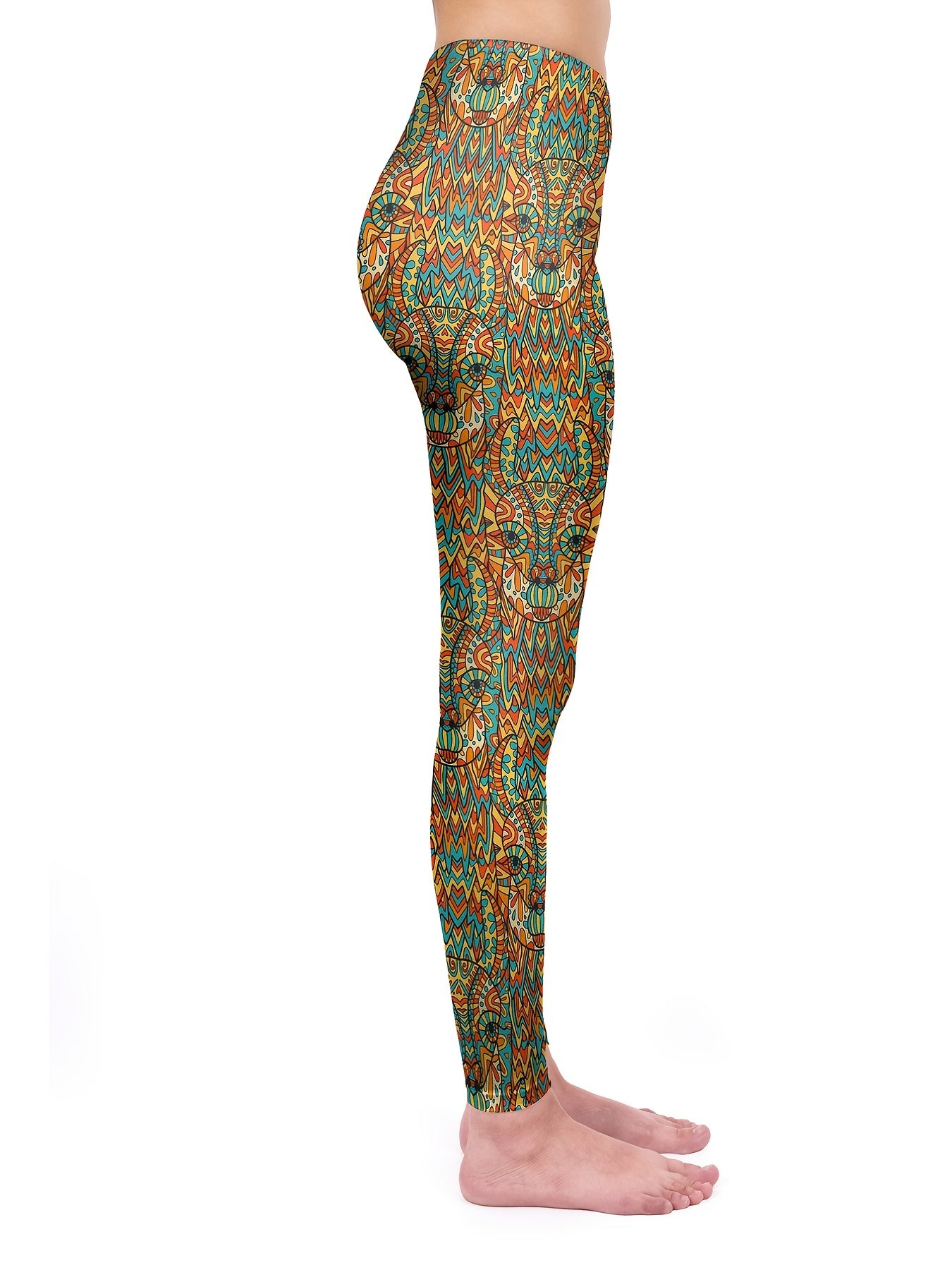 High Waist Leggings Yoga Pants Sports Casual All Season Women's Clothing