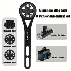 Bike Stopwatch Bracket Lamp Extension Base