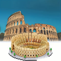 1050pcs Roman Colosseum Building Blocks Set Educational Toy
