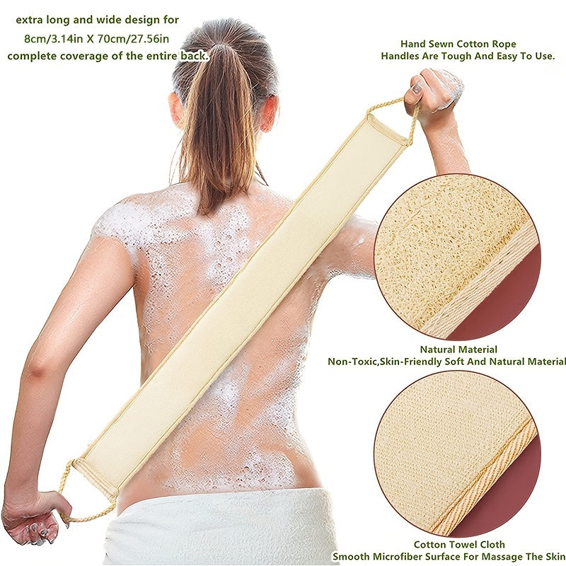 Natural Loofah Exfoliating Body Scrubber