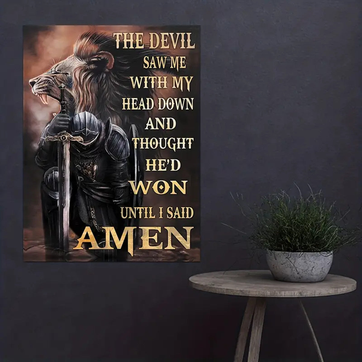Jesus and Lion 5D Diamond Painting for Home Decor