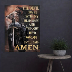 Jesus and Lion 5D Diamond Painting for Home Decor