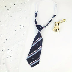 Adjustable Striped Leather Band Tie Handsome Birthday Party