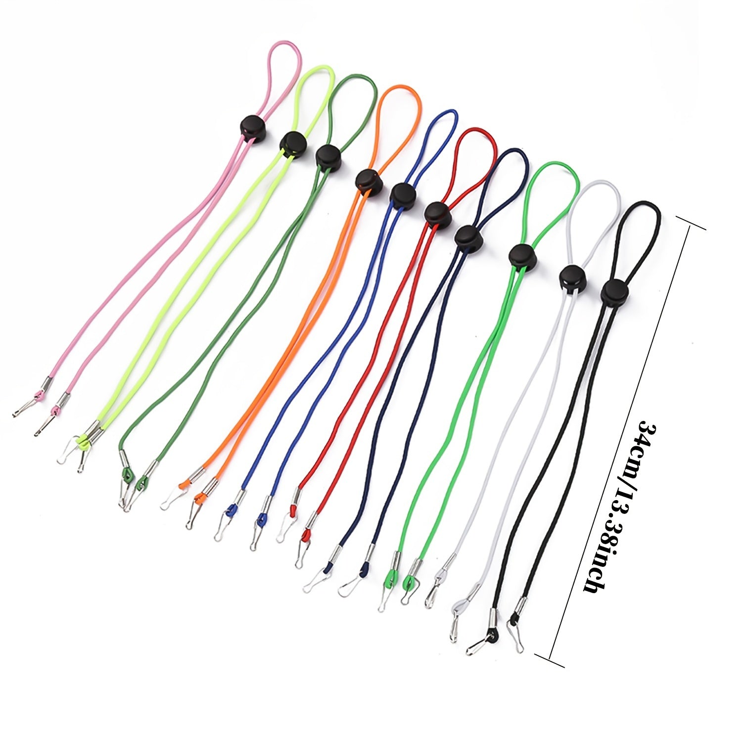 10pcs Elastic Glasses Strap Anit Slip Holder Face Covering Retainer