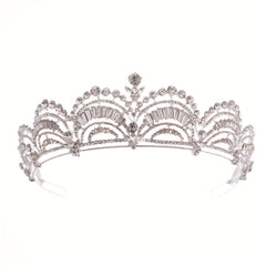 Bridal Rhinestone Tiara Crown Crystal Hairpiece