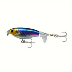 2 Whopper Popper Bait Kit, Realistic Action, Bright Colors