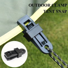 10pcs Tent Clips for Secure Camping