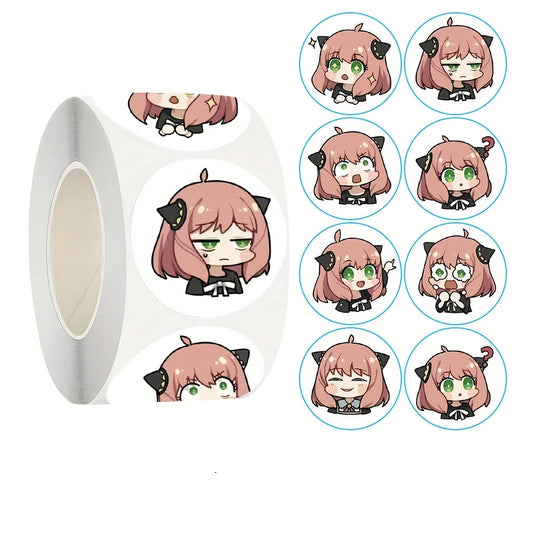 500pcs Anime Cartoon Stickers for Student Stationery Encouragement