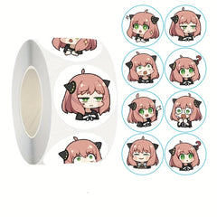 500pcs Anime Cartoon Stickers for Student Stationery Encouragement