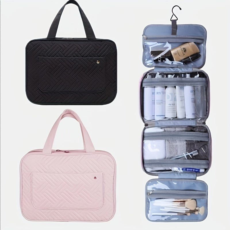Travel Toiletry Bag for Makeup and Full Size Products