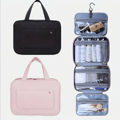 Travel Toiletry Bag for Makeup and Full Size Products