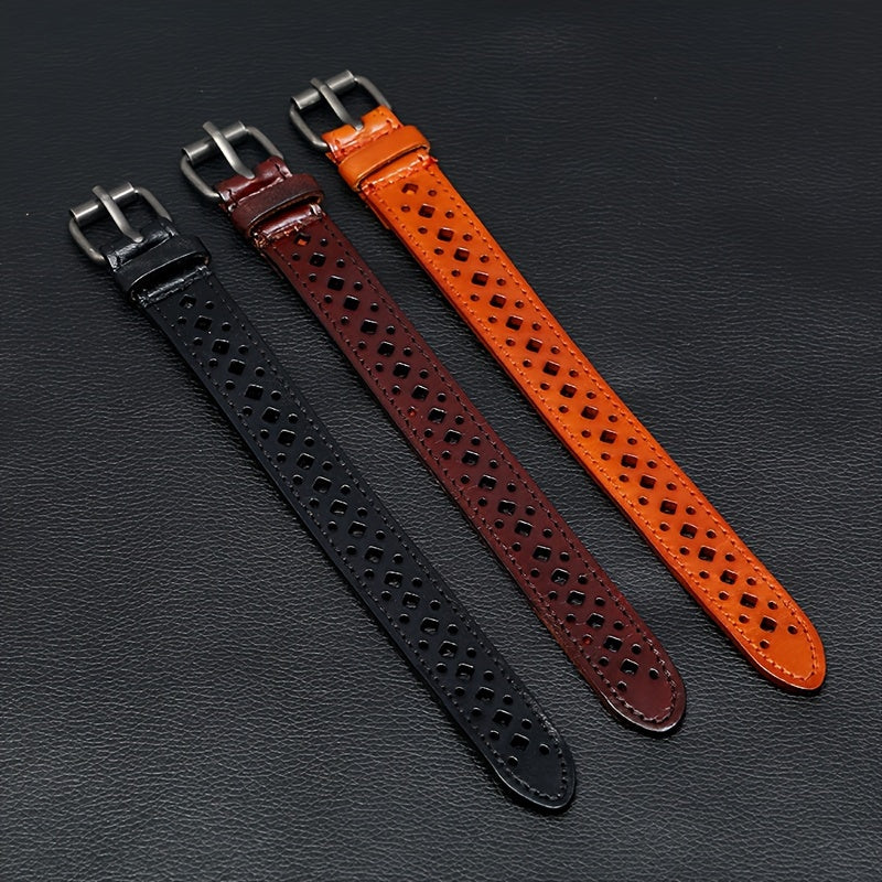 Vintage Faux Leather Wide Bracelet for Women