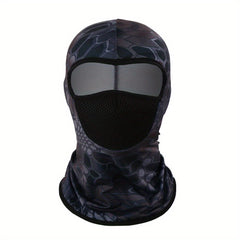 Outdoor Multifunctional Protective Headgear Full Face Mask Windproof Sunshade