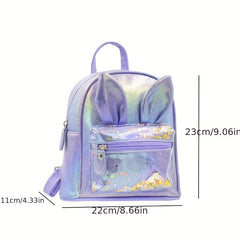 Waterproof Children's Rabbit Ears Princess Backpack Gift For Kids