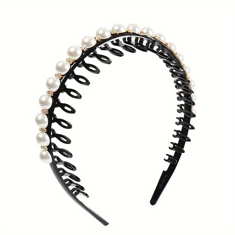 Pearl Headband Non slip Vintage Headband