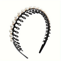 Pearl Headband Non slip Vintage Headband