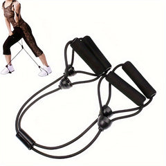 Yoga Stretching Strap 4 Handles Multifunctional Fitness Puller