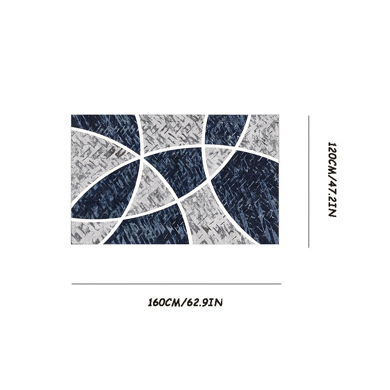Modern Minimalist Rug Soft Waterproof Non slip Stain Resistant Rug