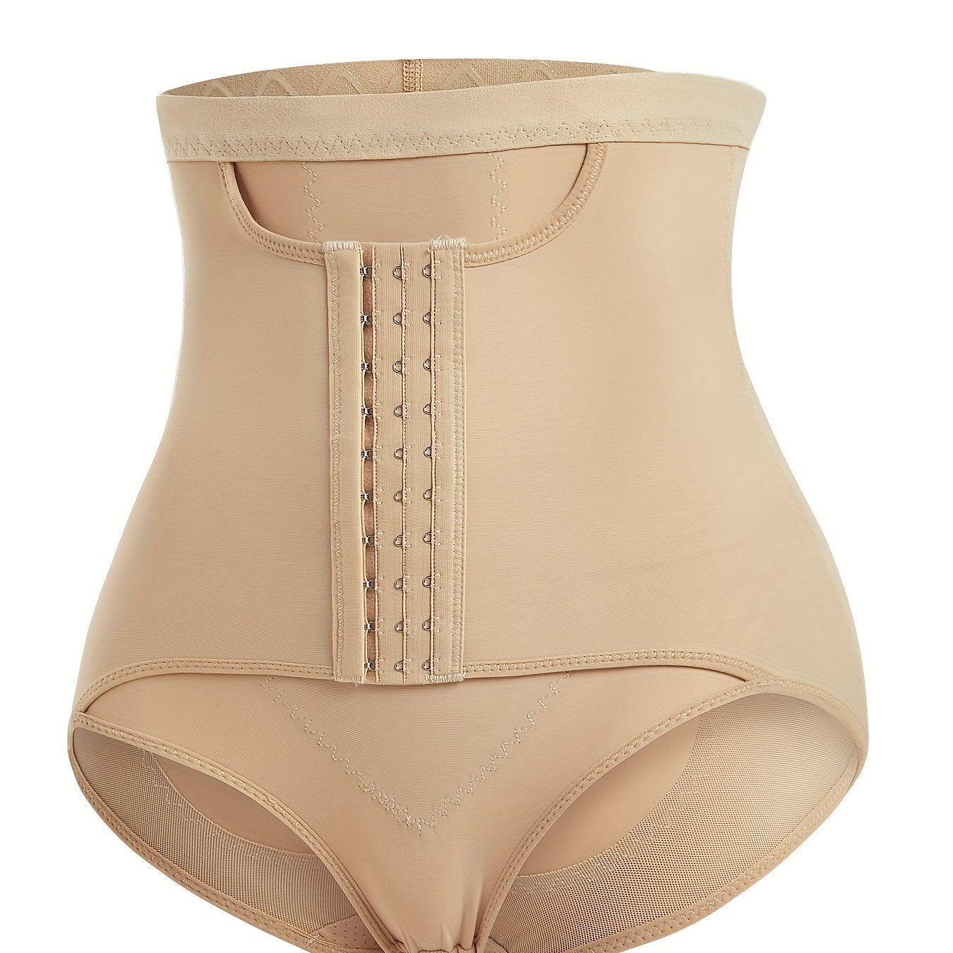 Tummy Control Shaping Panties Front Buckle Slimming Underwear