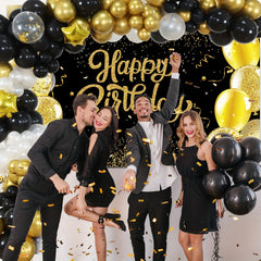 120pcs Golden Balloon Garland Kit for Party Decoration Supplies