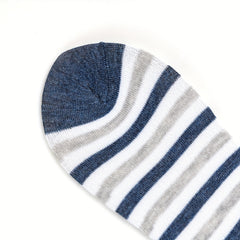 5 Pairs Striped Ankle Socks Women's Sports Stockings