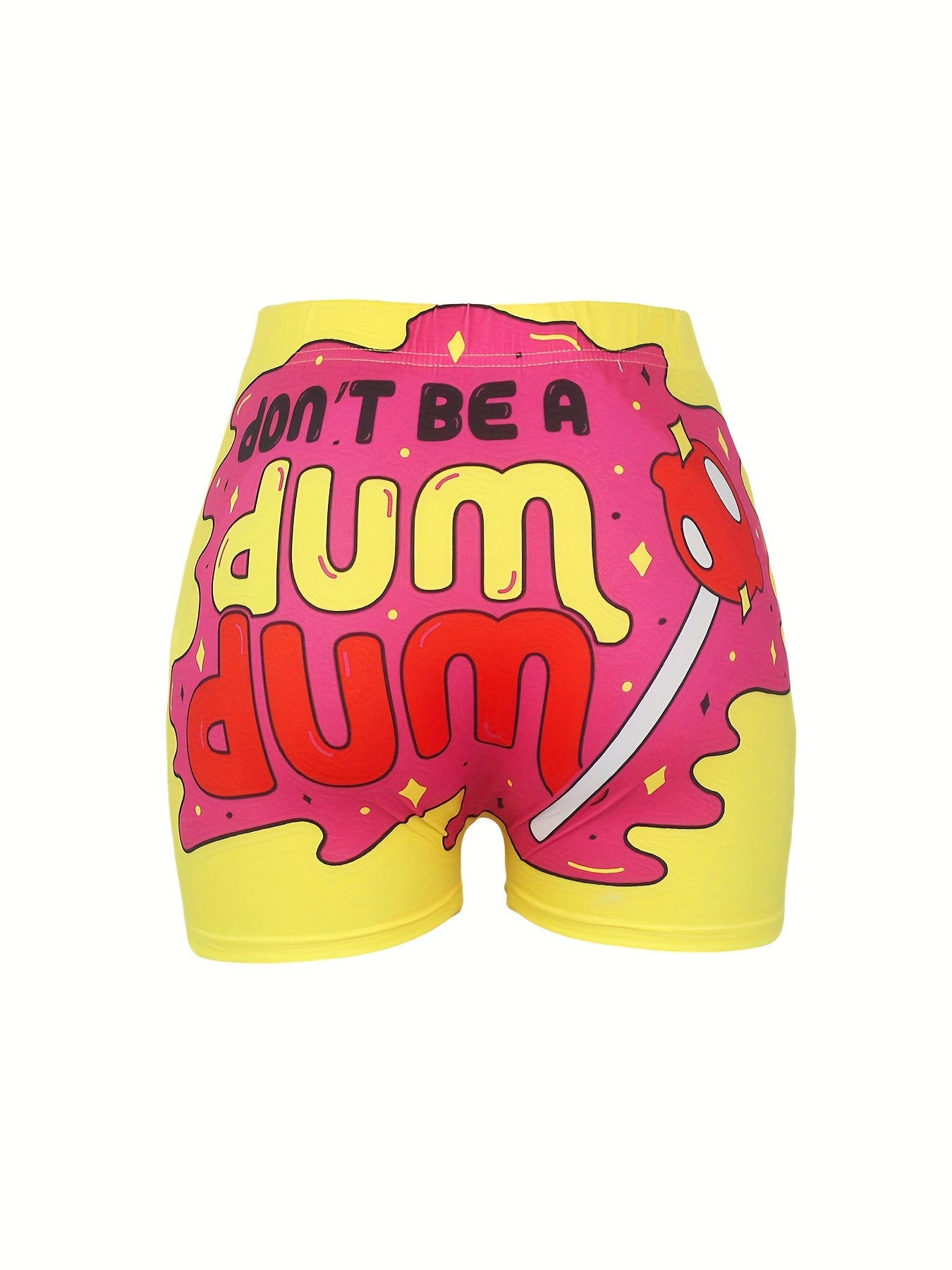 Colorblock Yoga Shorts for Women