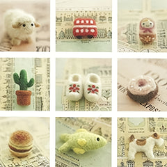 36pcs Wool Roving Needle Felting Hand Spinning Yarn Supplies DIY Craft 3g Pack