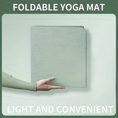 Foldable TPE Non-slip Yoga Mat - Double Sided Fitness Mat