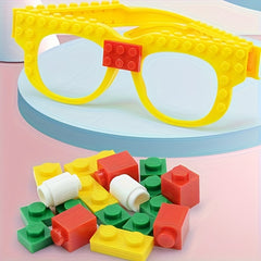 DIY Building Block Glasses for Kids