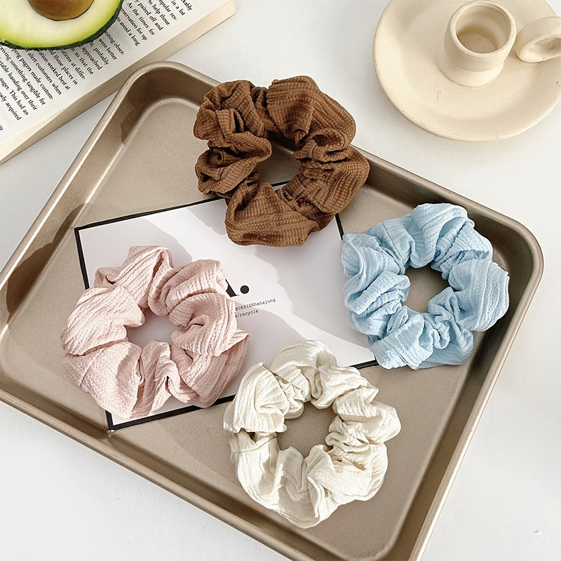 Summer Large Hair Bands Ponytail Ties Hair Rope for Girls