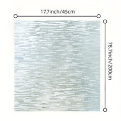 Privacy Window Film Frosted Glass Sticker Static Anti UV Window Cling