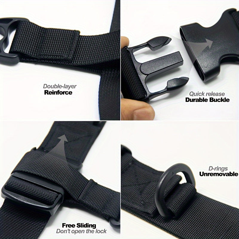 Multifunctional Fishing Belt With Rod Holder and Accessories