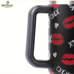 Christmas Tumbler 40oz Stainless Steel Insulated Water Bottle With Lid