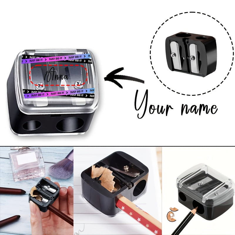 Autumn 2 in 1 Manual Pencil Sharpener for Travel