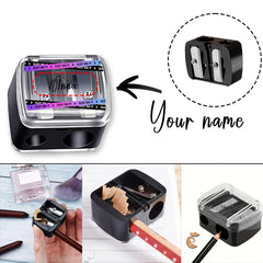 Autumn 2 in 1 Manual Pencil Sharpener for Travel