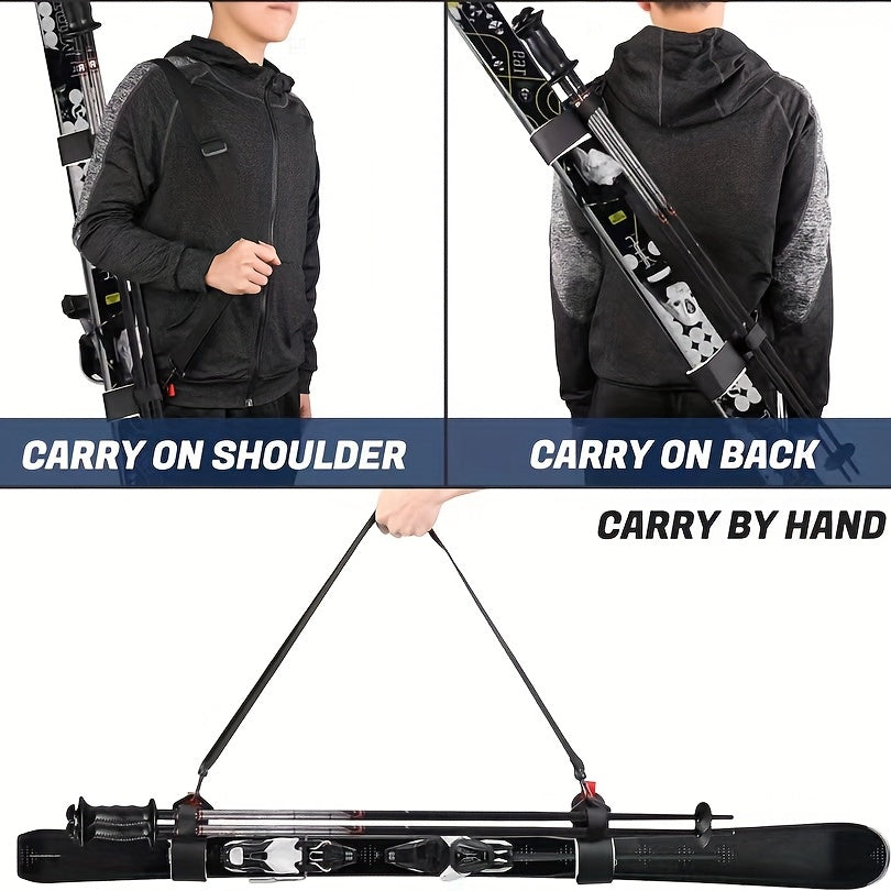Adjustable Snowboard Carrying Strap Fixed Rope for Skiing