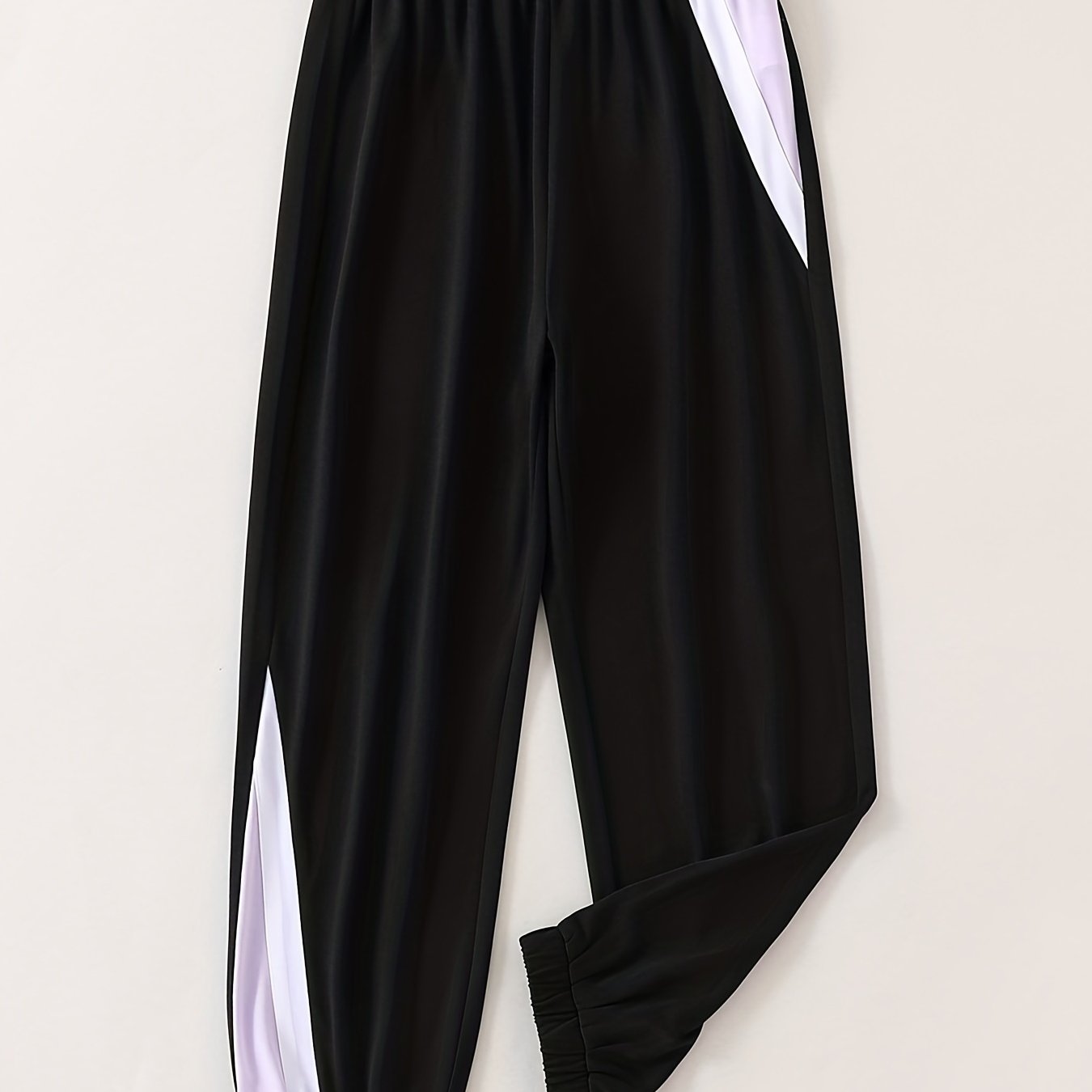 Girls' Colorblock Sweatpants Active Jogger Pants For Kids