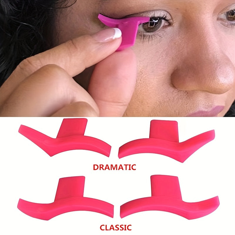 Silicone Wing Eyeliner Stamp Models Eyeshadow Stencil Classic Style O