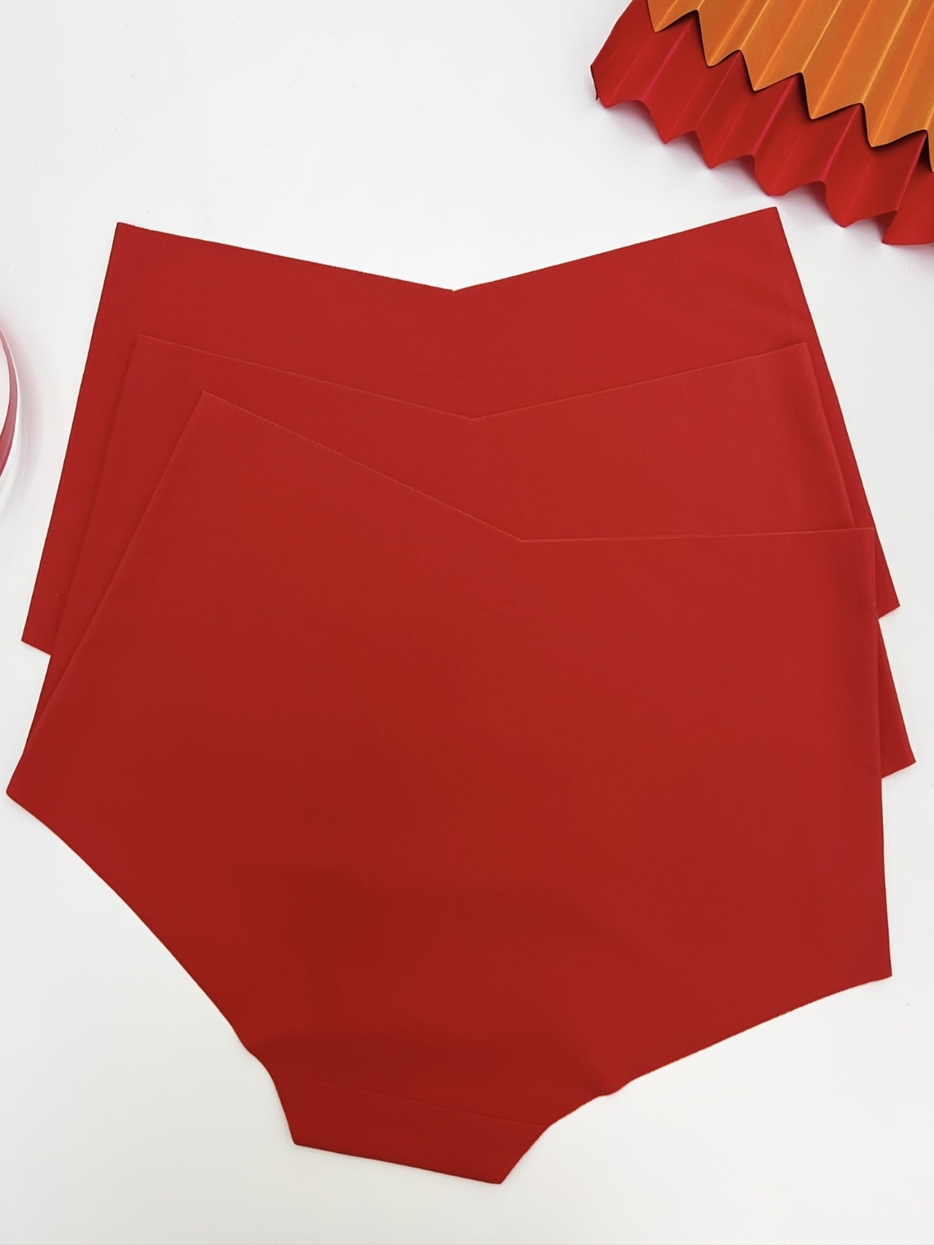 3pcs V Shaped High Waist Panties Set for Women
